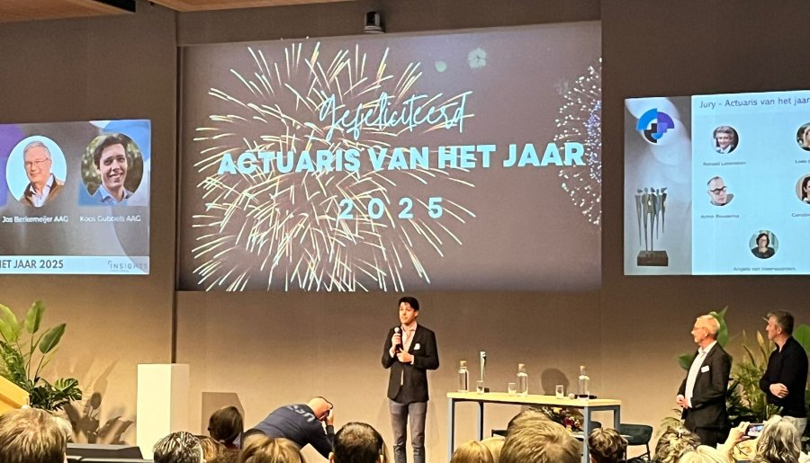 Koos Gubbels is Actuaris van het Jaar 2025!