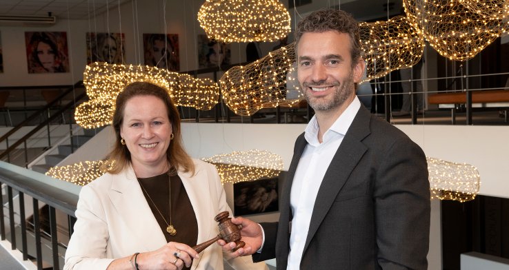 Gisella Eikelenboom nieuwe voorzitter, Willem Eikelboom nieuw bestuurslid