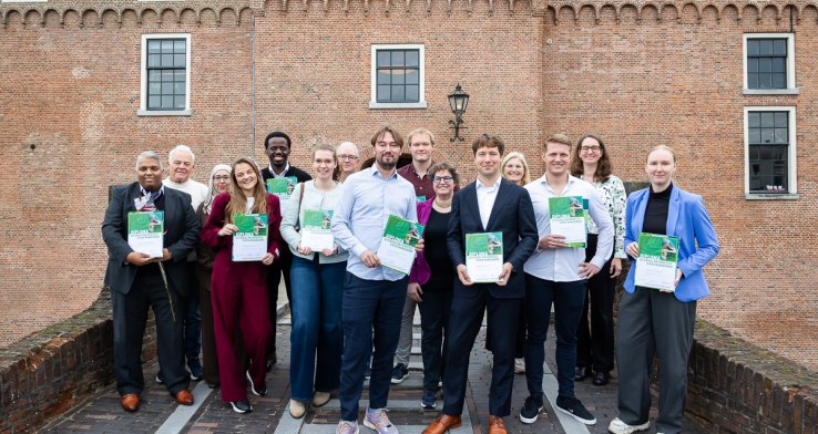 12 studenten ontvangen diploma Actuarial Mathematics & Risk Management