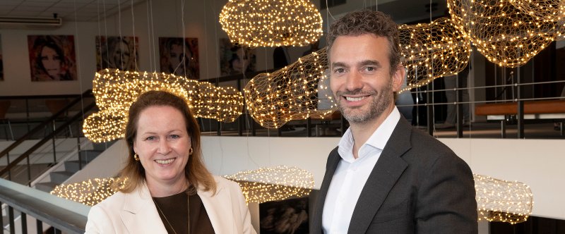 Gisella Eikelenboom en Daan Kleinloog
